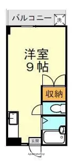 フレンドハイツ【1階】の間取り