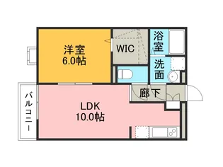 セント・ビラ田中【2階】の間取り