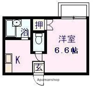 メイユールハウス【2階】の間取り