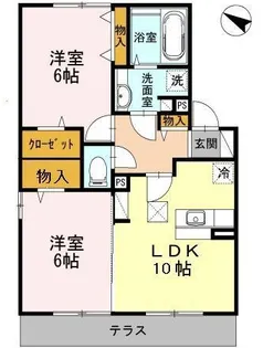 エコール・ド・セイワ【1階】の間取り