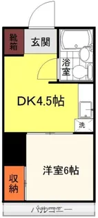 トレゾアハイツ東野【3階】の間取り