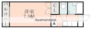 フローラ湖東【3階】の間取り