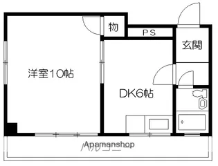 OLIVE【202号室】の間取り