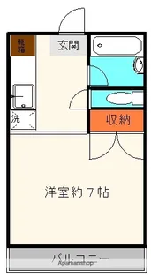 フィオーレ国府【2階】の間取り
