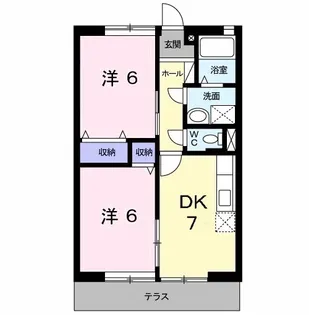 エクセレントA【1階】の間取り