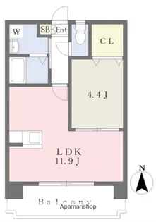 ステージア本荘【2階】の間取り