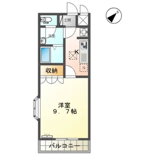 SUNFOREST【1階】の間取り