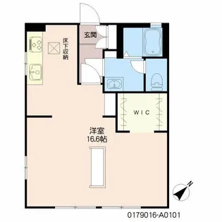 サザンビューⅠ【101号室】の間取り