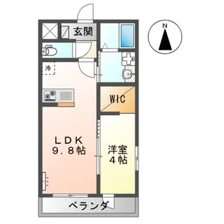 リーブルハイム【2階】の間取り