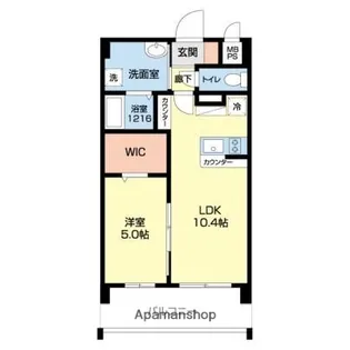 ファミーユ・エリタージュ【1階】の間取り