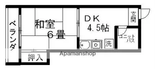 トレゾアハイツ東野【3階】の間取り