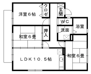 プレミール E棟【2階】の間取り