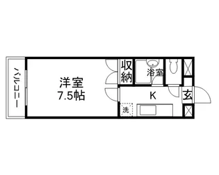 ロフティ花園【3階】の間取り