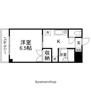 エル花園【6階】の間取り