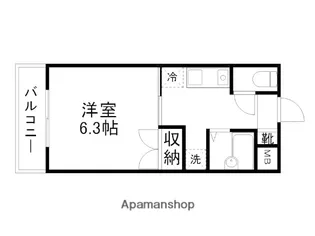 エル花園【217号室】の間取り