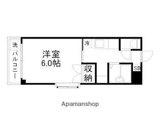 エル花園【210号室】の間取り