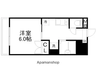 エル花園【102号室】の間取り