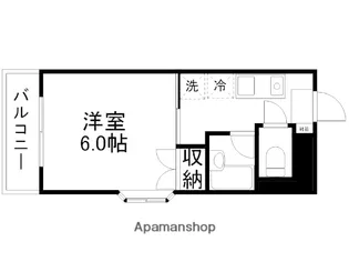 エル花園【201号室】の間取り