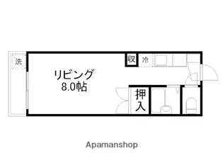 アストリー京町台【2階】の間取り