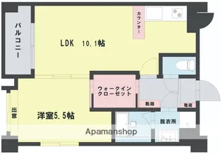 メイン白山【2階】の間取り