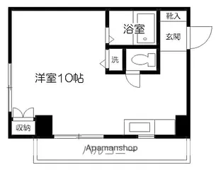 ツインハイツ豊【3階】の間取り