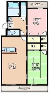 エスペランサ須屋【2階】の間取り