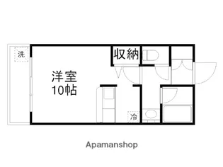 アネックス池田【102号室】の間取り
