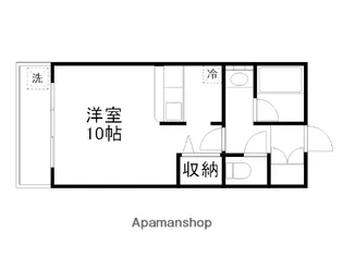 アネックス池田【303号室】の間取り