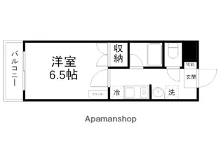 エル上熊本【1階】の間取り
