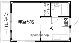 MEハイツ【301号室】の間取り
