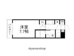 メイン23【3階】の間取り