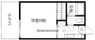 ハイツ・ビューラー【101号室】の間取り