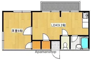 メイユールハウス【1階】の間取り