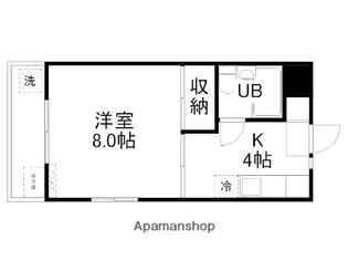 コーポ桐原【301号室】の間取り