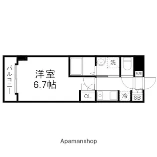 メイン21【111号室】の間取り