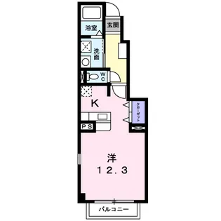 イースト・サンリット【105号室】の間取り