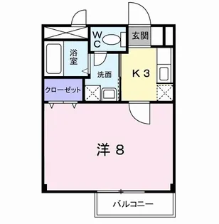 アウローラ02J【2階】の間取り