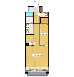 クロノス32小沢町【4階】の間取り