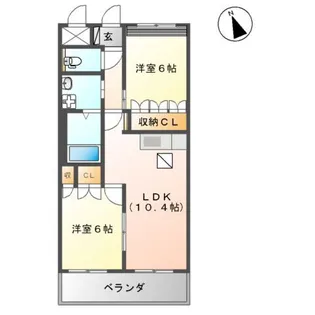 NOAH【2階】の間取り