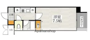 RASA浄行寺【6階】の間取り