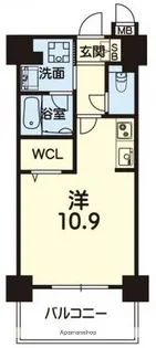 エンクレスト新屋敷【904号室】の間取り