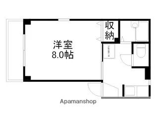 島崎ファーストハイツ【101号室】の間取り