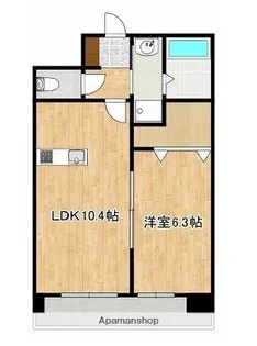 クロノス41新町Ⅳ【7階】の間取り