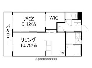 熊本県熊本市北区清水東町【マンション】の間取り