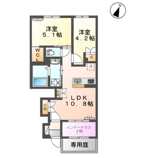 FIDELITY【1階】の間取り