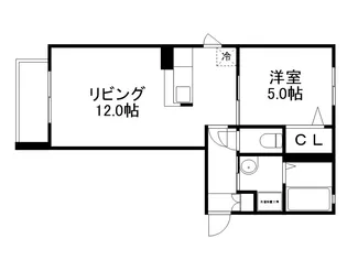 サンリッチ A棟【2階】の間取り