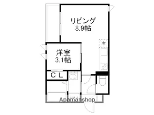 REGALEST Cannan Goodland(カナン グッドランド)【1階】の間取り