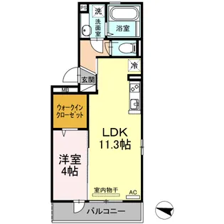 FELIZ(フェリス)【2階】の間取り