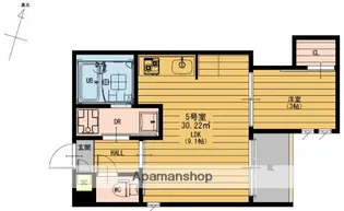 REGALEST二本木【3階】の間取り