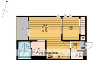REGALEST二本木【2階】の間取り